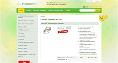 Desktop Screenshot of eshop-stavebniny.sk