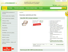 Tablet Screenshot of eshop-stavebniny.sk